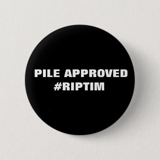 RIP-tijd Ronde Button 5,7 Cm