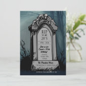 RIP to My 20s Birthday Party Kaart (Staand voorkant)