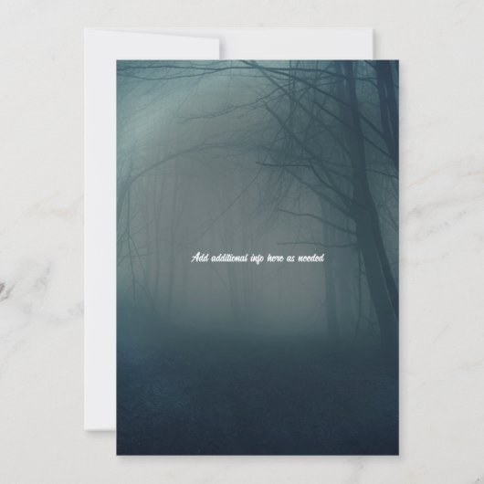 RIP to My 20s Birthday Party Kaart (Achterkant)