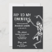 RIP To My Twenties 30th Birthday Party Invitation (Devant)