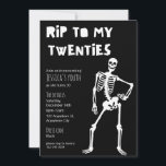 RIP To My Twenties 30th Birthday Party Invitation<br><div class="desc">Fêtez la transition vers une nouvelle décennie avec notre modèle d'invitation "RIP to My Twenties". Ce design numérique capte l'essence de l'humour et de la nostalgie, ce qui le rend parfait pour une célébration mémorable. Dites adieu à votre esprit d'une vingtaine d'années et bienvenue aux aventures passionnantes qui vous attendent....</div>
