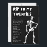 RIP To My Twenties 30th Birthday Party Invitation<br><div class="desc">Fêtez la transition vers une nouvelle décennie avec notre modèle d'invitation "RIP to My Twenties". Ce design numérique capte l'essence de l'humour et de la nostalgie, ce qui le rend parfait pour une célébration mémorable. Dites adieu à votre esprit d'une vingtaine d'années et bienvenue aux aventures passionnantes qui vous attendent....</div>