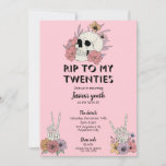 RIP To My Twenties 30th Birthday Party Invitation<br><div class="desc">Fêtez la transition vers une nouvelle décennie avec notre modèle d'invitation "RIP to My Twenties". Ce design numérique capte l'essence de l'humour et de la nostalgie, ce qui le rend parfait pour une célébration mémorable. Dites adieu à votre esprit d'une vingtaine d'années et bienvenue aux aventures passionnantes qui vous attendent....</div>