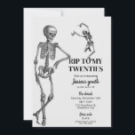 RIP To My Twenties 30th Birthday Party Invitation<br><div class="desc">Fêtez la transition vers une nouvelle décennie avec notre modèle d'invitation "RIP to My Twenties". Ce design numérique capte l'essence de l'humour et de la nostalgie, ce qui le rend parfait pour une célébration mémorable. Dites adieu à votre esprit d'une vingtaine d'années et bienvenue aux aventures passionnantes qui vous attendent....</div>