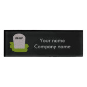RIP Tombstone - Aangepast Naambadge (Voorkant)