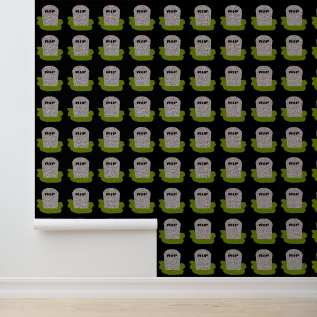 RIP Tombstone Behang (Applicatie)