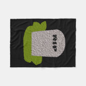RIP Tombstone Fleece Blanket Deken (Voorkant (Horizontaal))