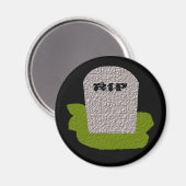 RIP Tombstone Magnet Magneet (Voorkant / Achterkant)