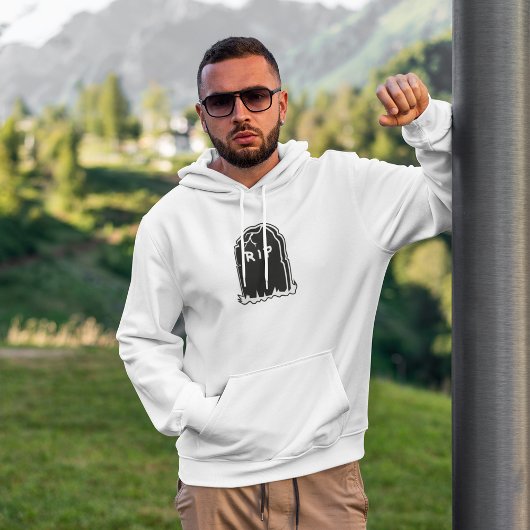 RIP Tombstone Mens Sweat - shirt à capuche
