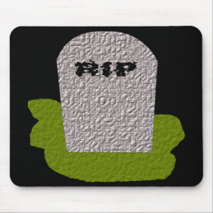 RIP Tombstone Mousepad Muismat