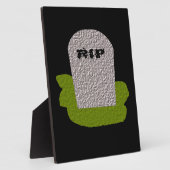RIP Tombstone Plaque Fotoplaat (Zijkant)