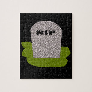 RIP Tombstone Puzzle Legpuzzel
