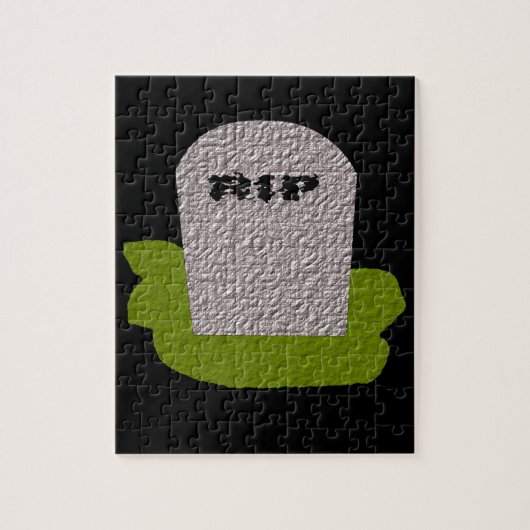 RIP Tombstone Puzzle Legpuzzel (Verticaal)