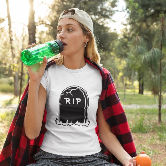 RIP Tombstone Vrouwen T-Shirt