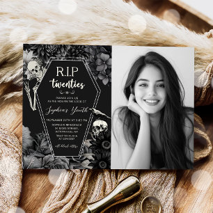 RIP Twenties Dood aan mijn jeugd 30ste verjaardag Kaart