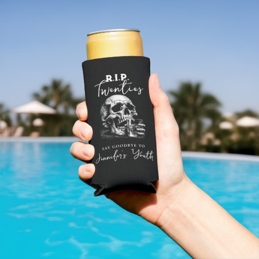 RIP Twenties Gothic Skull Verjaardag Koelboxxen (Insitu Zwembad)