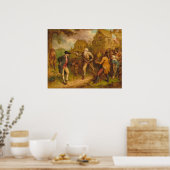 Rip Van Winkle - John Quidor Poster d'art (Cuisine)