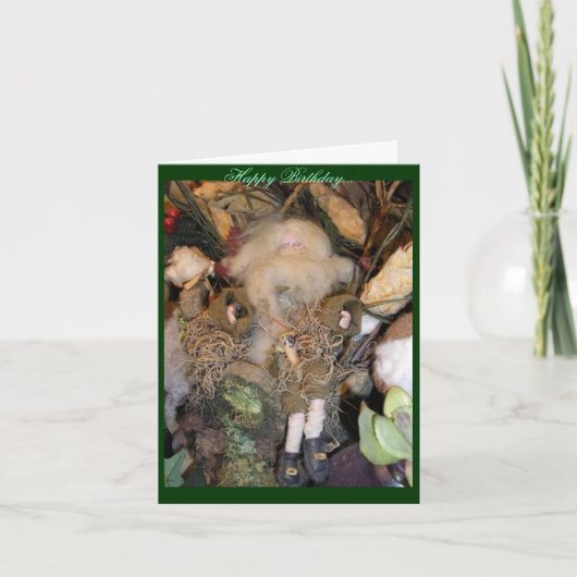 Rip Van Winkle Verjaardag Kaart (Voorkant)