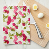 Ripe cherry theedoek (Quarter Fold)