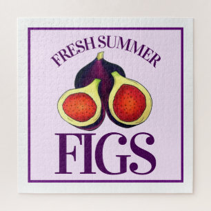 Ripe Fresh Summer Figs Fig Tree Kitchen Art Legpuzzel