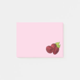 Ripe Fresh Summer Red Frafrabes Fruit Berry Post-it® Notes