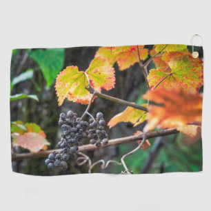Ripe Isabella druif Golfhanddoek
