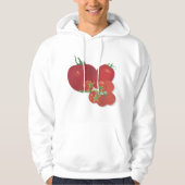 Ripe Red Tomaten Hoodie (Voorkant)