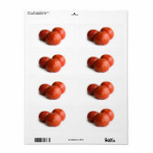 Ripe tomato etiket (Full Sheet)