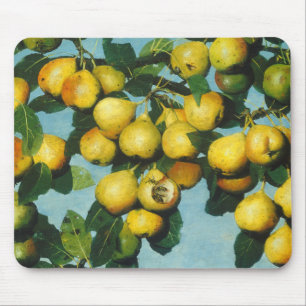 Ripening Bartlett Pears door Joseph Decker Muismat