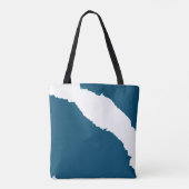 Ripped Wave Ocean blue Draagtas (Achterkant)