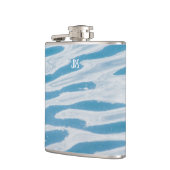 Rippels op de zomerkolf heupfles (Links)