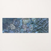 Rippelwater, brook, stoom, Stenen onder water Yogamat (Achterkant (horizontaal))