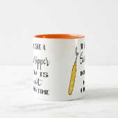 Ripper de couture--Pas une bonne tasse de temps (Centre)