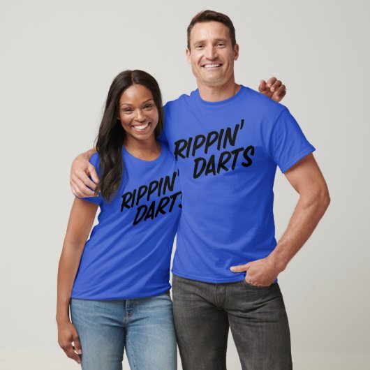 Rippin Darts Funny Smoking Cigaretten Vaping T-shirt (Unisex)