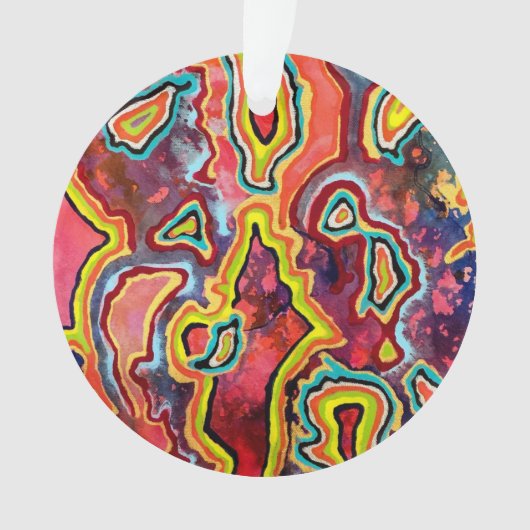 Ripple Acryl Ornament (voorkant)