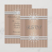 RIPPLE D'OR MODERNE RSVP (Devant / Derrière)