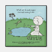 Ripple-effect Magneet (Voorkant)