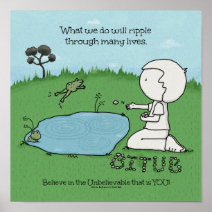 Ripple-effect Poster