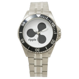 Ripple Watch chroom Horloge