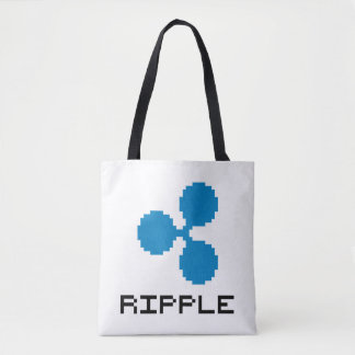 Ripple XRP 8-Bit Logo | Boodschappentas Draagtas