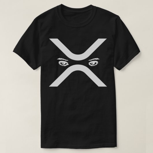 Ripple XRP avec les yeux Tshirt (Design devant)
