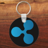 Ripple XRP Basis Sleutelhanger (Donker) (Voorkant)