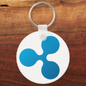 Ripple XRP Button Sleutelhanger (Voorkant)