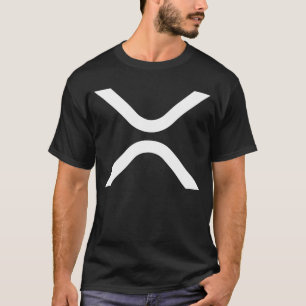 Ripple XRP Crypto Cryptocurrency Blockchain Coin L T-shirt