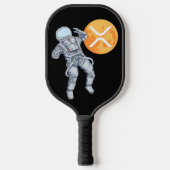Ripple XRP Cryptocurrency -Crypto Astronaut Pickleball Paddle (Voorkant)