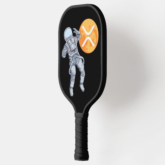 Ripple XRP Cryptocurrency -Crypto Astronaut Pickleball Paddle (Links)