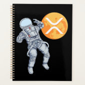 Ripple XRP Cryptocurrency -Crypto Astronaut Planner (Voorkant)