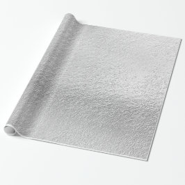 Rippled Silver Cadeaupapier