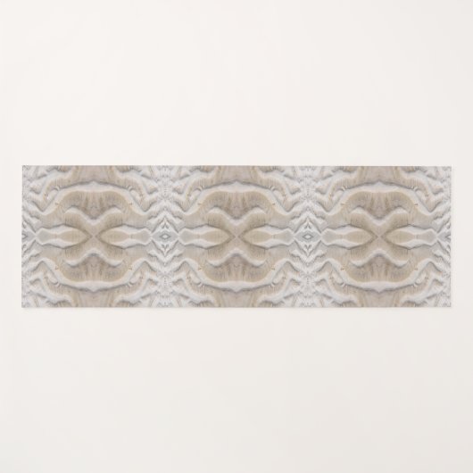 Ripples on a sandy beach pattern yogamat (Voorkant (horizontaal))