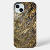Rippling Gold Water Abstract Case-Mate iPhone Case (Achterkant)